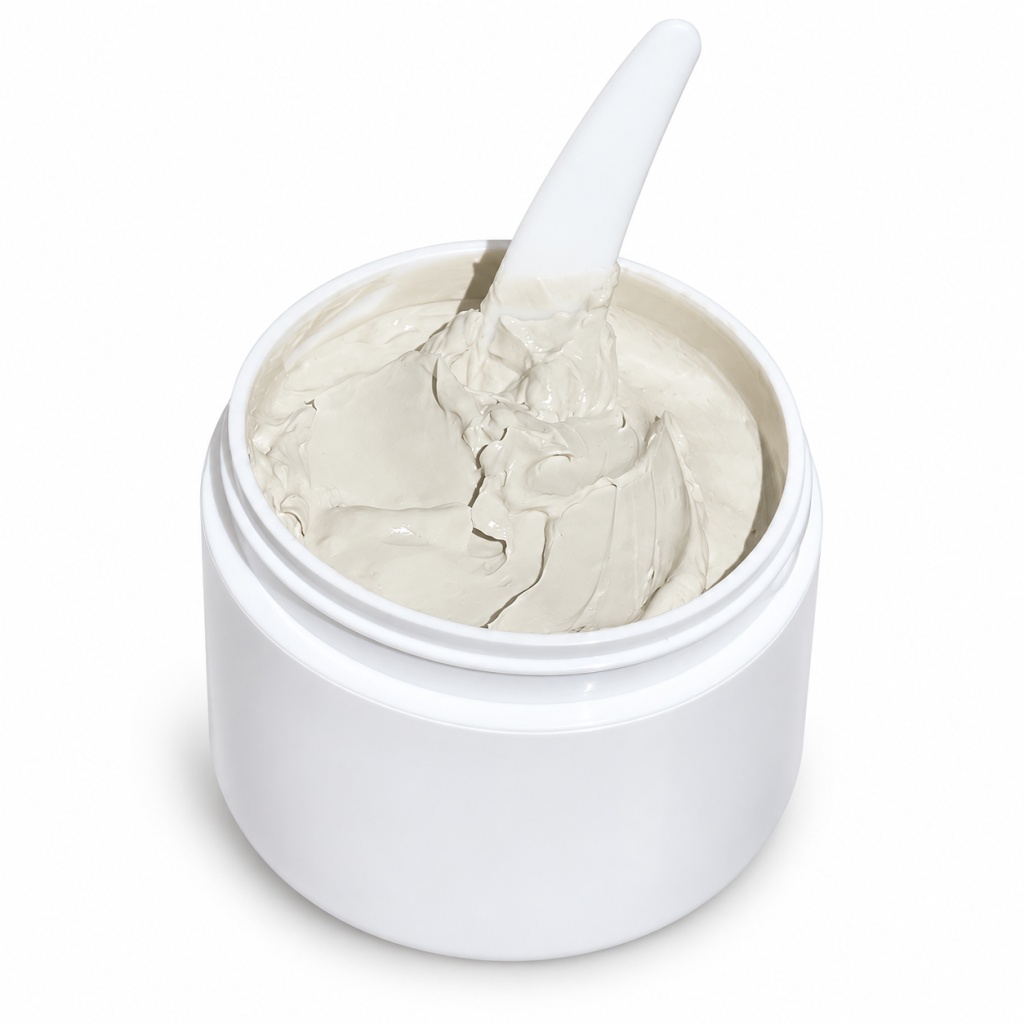 MK469 — Mascarillas faciales — referencia de producto y envase sobre fondo blanco