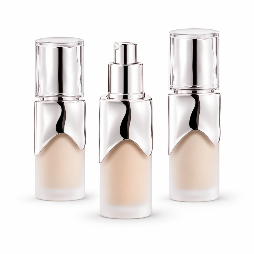 MK946 — Liquid Foundation — product and packaging reference on a white background